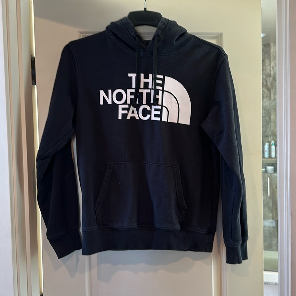 The North Face black hoodie size small